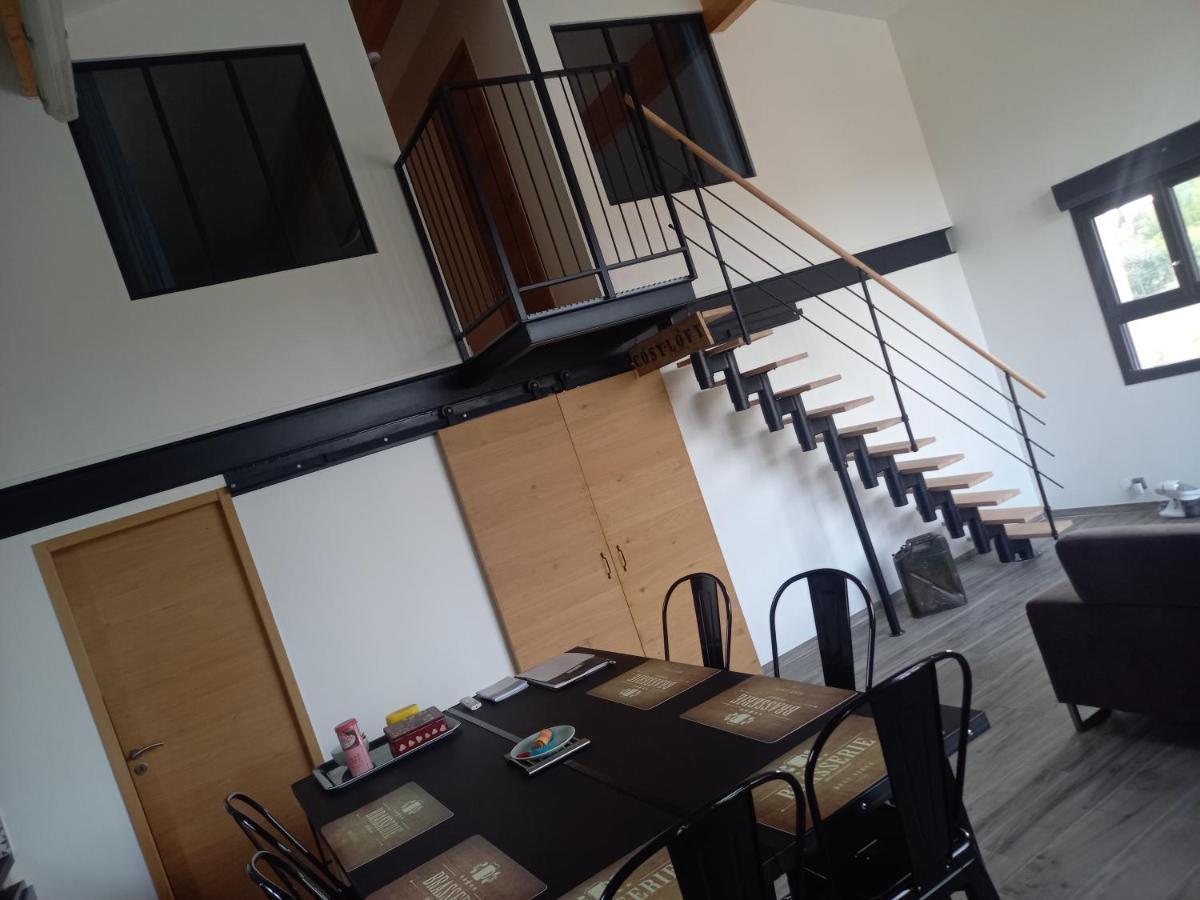 Villa Cosy-Loft Industriel , Jacuzzi , Wifi , 6 Personnes Max Aigues-Vives  Exterior foto